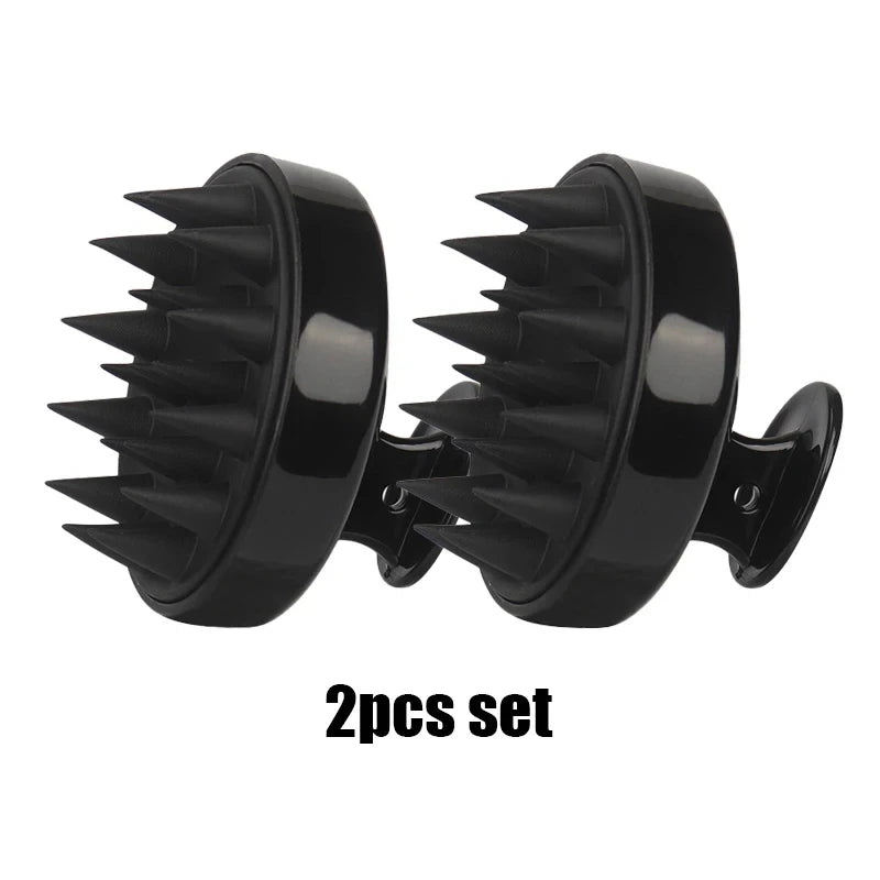 Silicone Scalp Massager Shampoo Brush