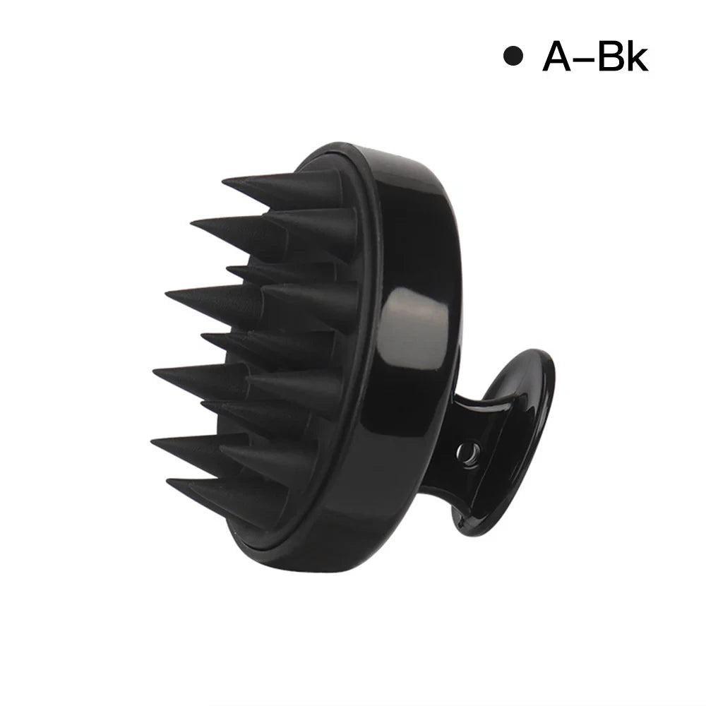 Silicone Scalp Massager Shampoo Brush