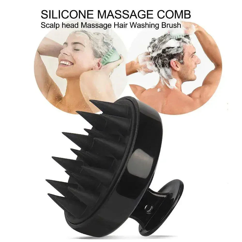 Silicone Scalp Massager Shampoo Brush