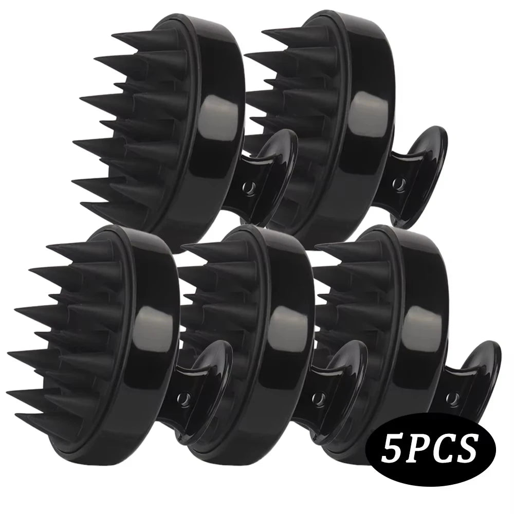 Silicone Scalp Massager Shampoo Brush