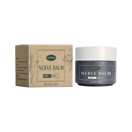 WoodSleep Nerve Balm, Gentle And Soothing Massage Apply Knee And Wrist Body Treatment Relief Balm