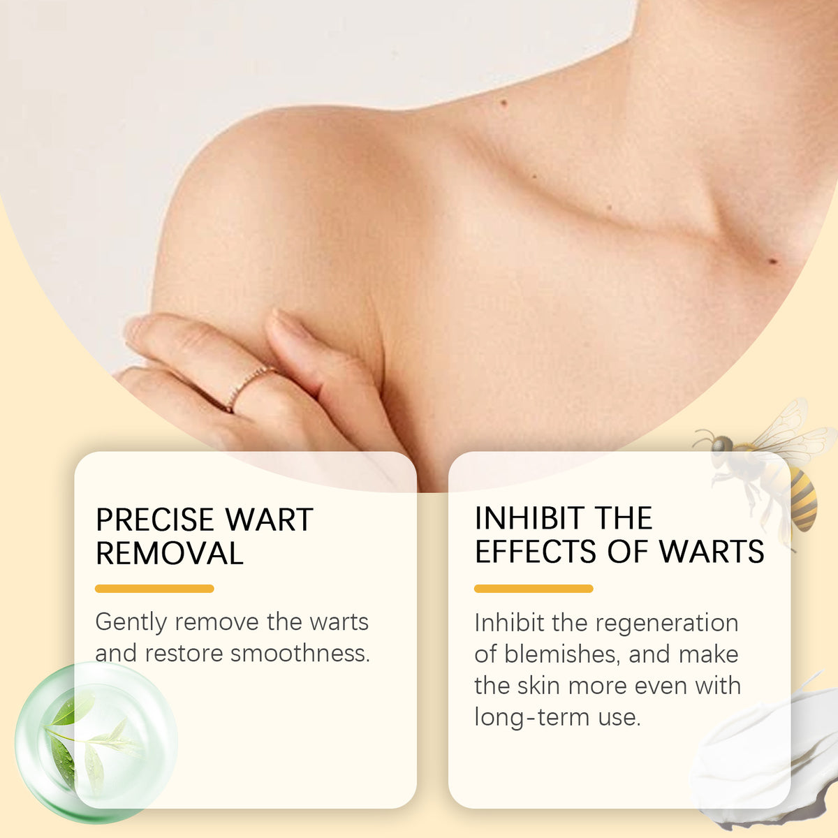 Ximonth Mole Removal Cream, A Gentle Herbal Cleanser And Mole Removal Repair Moisturizing Body Care Cream